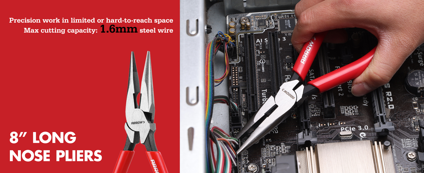 Long nose pliers