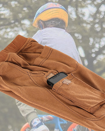 Gioberti Kids and Boys Jogger Track Sweatpants with Ribbed Cuff Leg