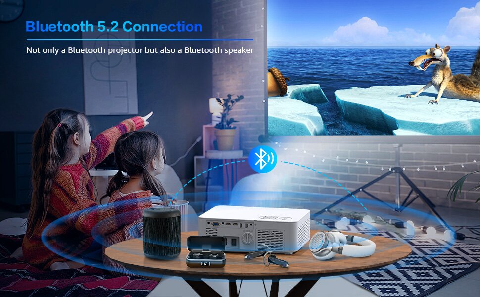 bluetooth projector