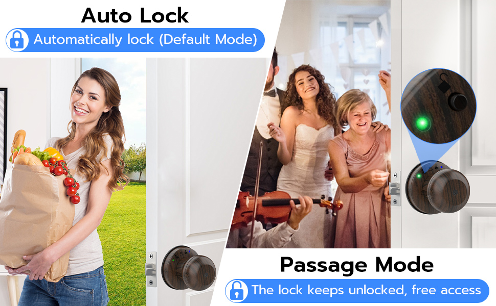 keyless entry door lock