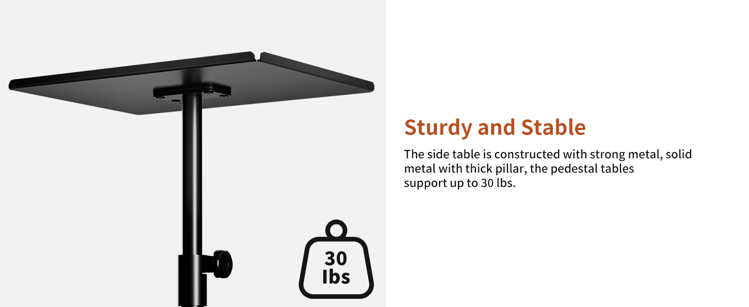 small drink table for small spaces