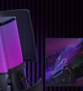 UGREEN Gaming Microphone with 96KHz/24-bit, Cardioid Gaming Mic USB-C PC with Quick Mute, Gain Co...