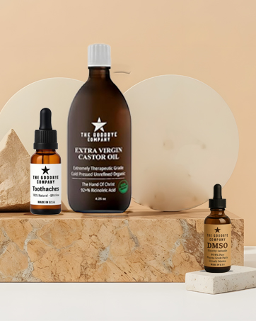 the goodbye company, goodbye company castor oil, goodbye gum disease