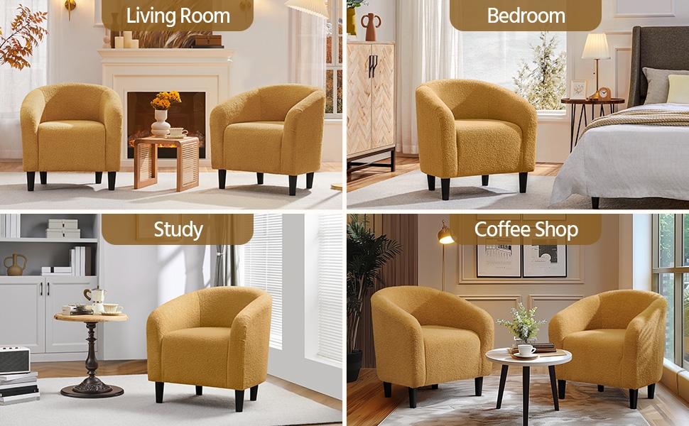 Boucle Club Chair