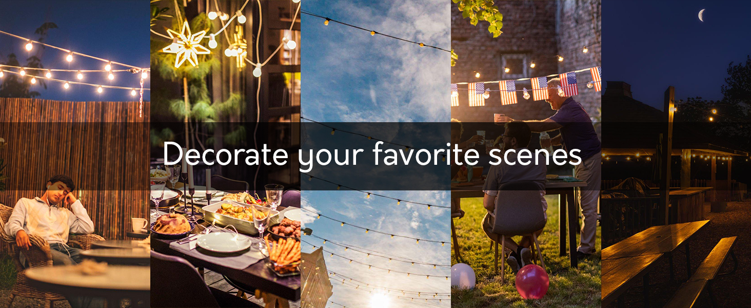 decorative string light party lights