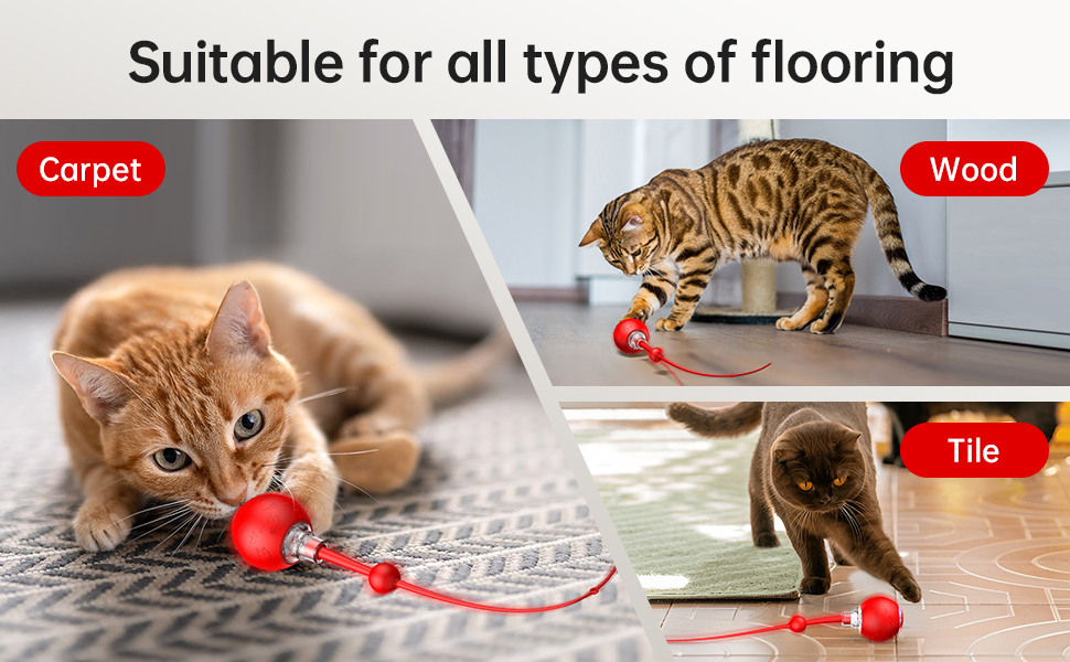 Suitable for all types of flooring