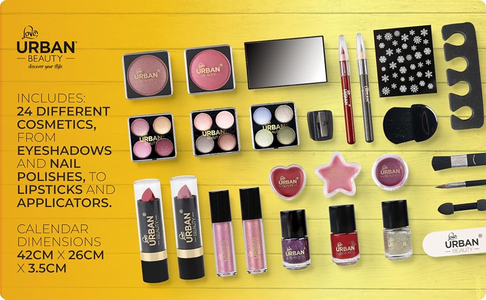 Love Urban Beauty Advent 2021 Teenager Girls Woman Set Kids Girls 12Year