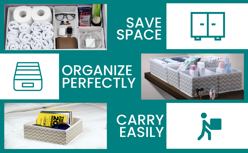dividers for drawers, wardrobe organiser, boxes organiser for clothes, large drawer organiser