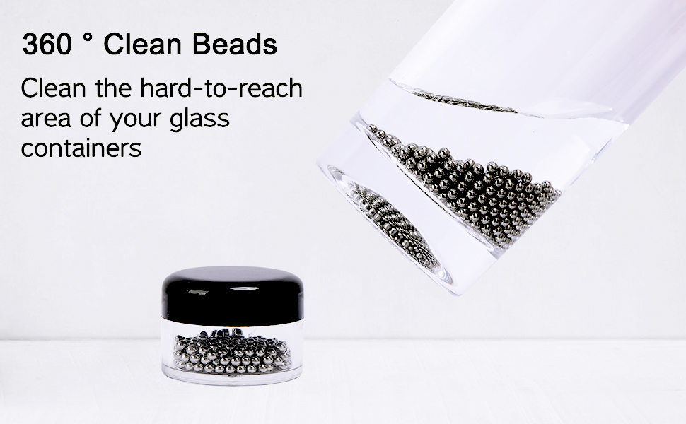 1000 PCS Decanter Cleaning Beads, 304 Stainless Steel Cleaning Balls