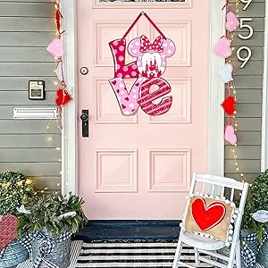 Valentine's Day Love Hanging Door Sign