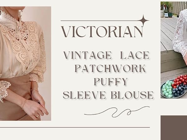 Women's Elegant Lace Trim Shirts Solid Color V-Neck Casual