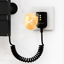 Electric Heated Towel Warmer Rack,  Wall Mounted Electric Towel Warmer Rack