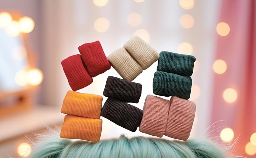 Jumbo Hair Ties Ponytail