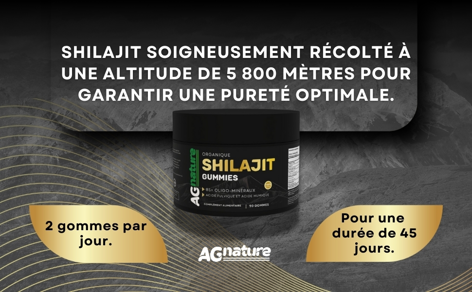 Shilajit altitudine