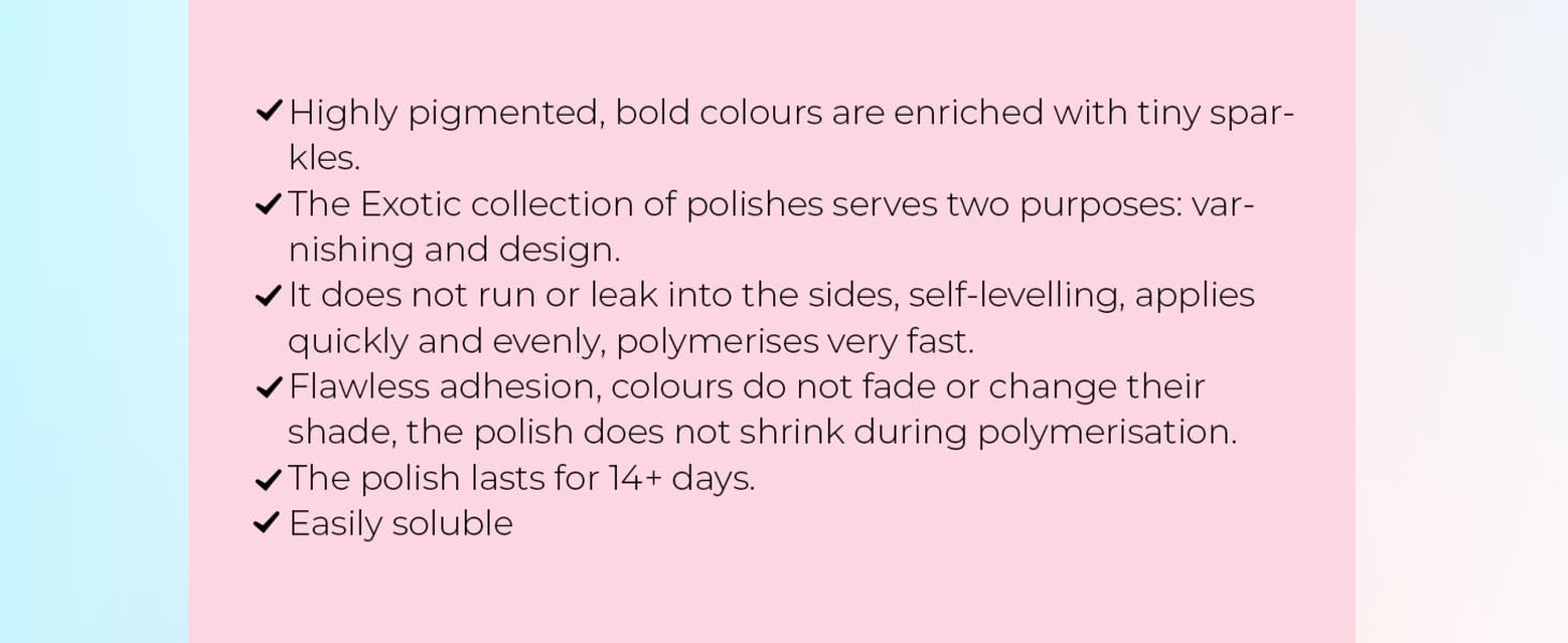 polish gel exotic