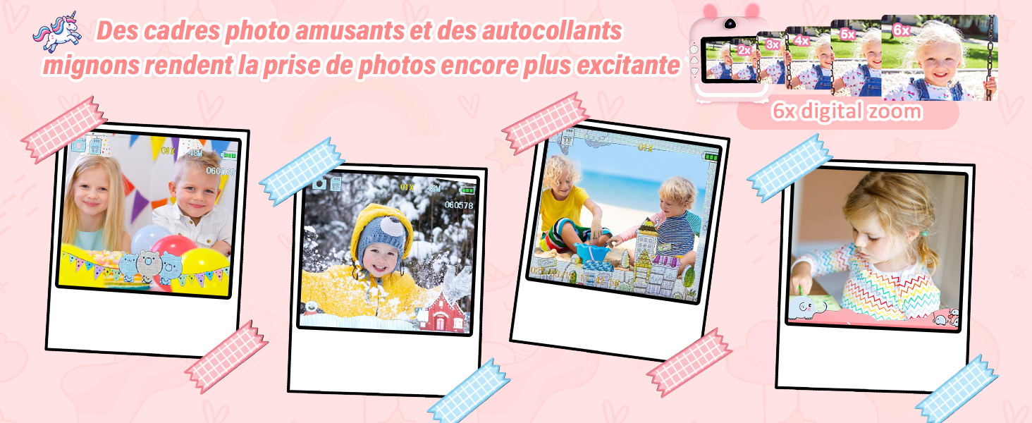 appareil photo numérique enfant