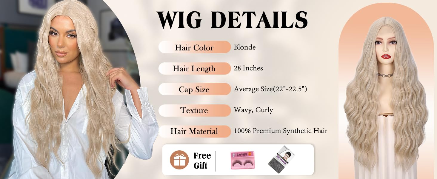 Synthetic Middle Part Cosplay Wigs