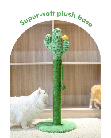 Tall Cat Scratching Post for Indoor Cats 83cm Cactus Cat Scratch Post Large Scratch Posts For Adult Cats Sisal Rope Covered Cat Post With Ball Sturdy Claw Scratcher Stable Base Heavy Duty 33inch 13 da5f541d fb67 41b8 a247 de47273b3274. CR0,0,362,453 PT0 SX362 V1