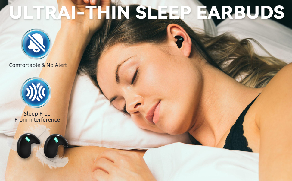 Mudtun Sleep Earbuds for Sleeping Invisible Earbuds