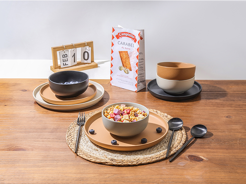 Selamica Ceramic Cereal Bowls Set 23 OZ, Deep Soup Bowls 5