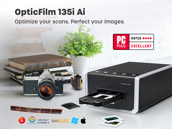 Plustek フィルムスキャナー OpticFilm 135i Ai ほぼ新品 Plustek