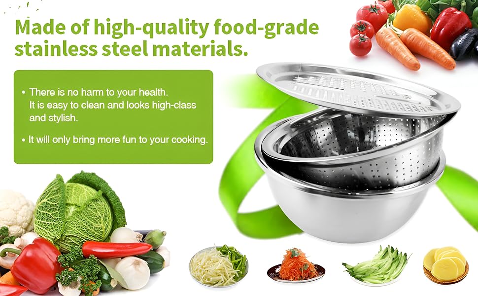 generic multifunction with integrated colander