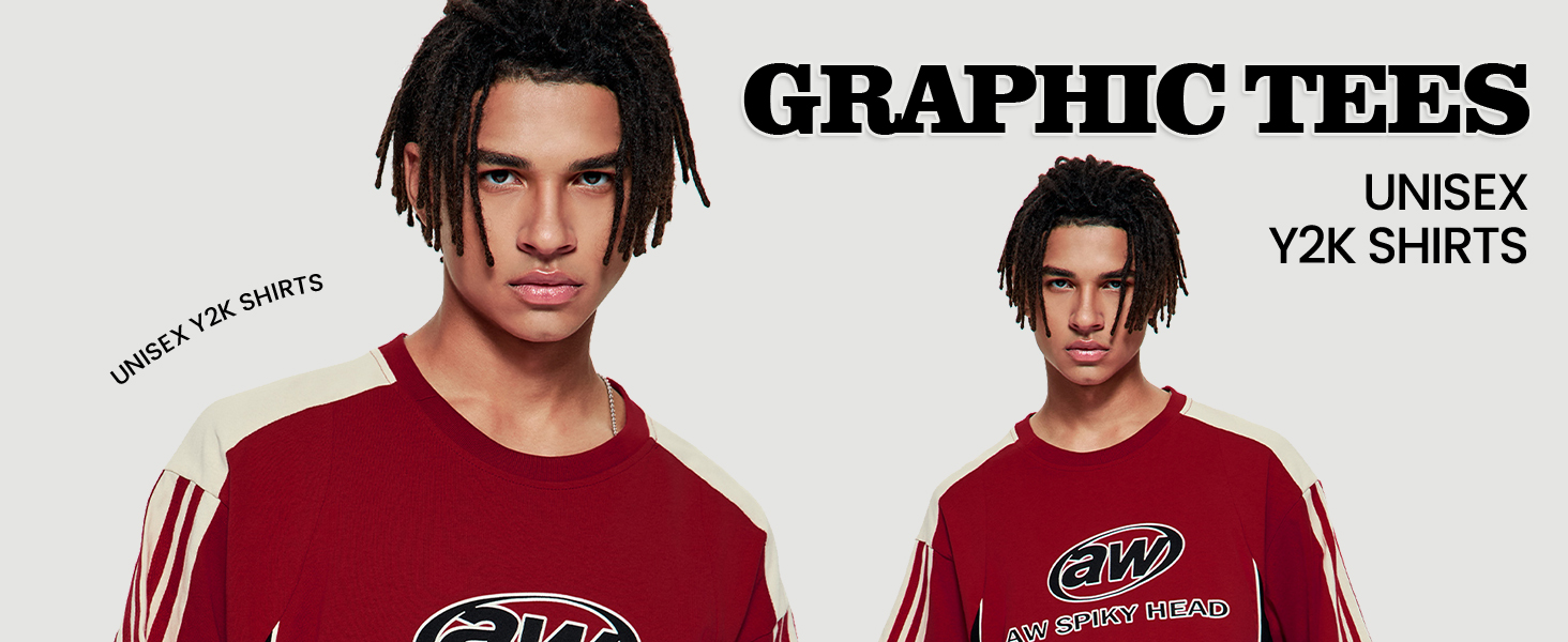 Vamtac Oversized Graphic Tees Racing Tee oversized t shirts for men