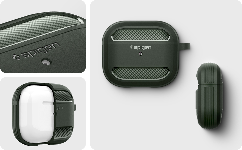 Amazon.co.jp: Spigen Airpods 第3世代 ケース AirPods 3 ケース