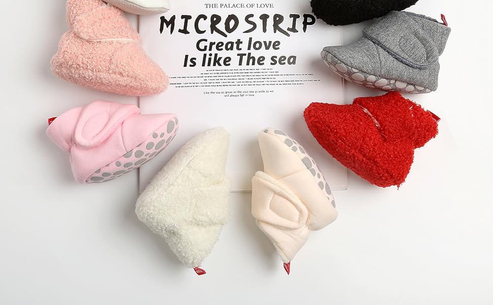 Girls Cotton Booties