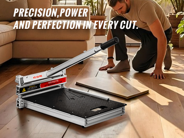 13-Inch Laminate Floor Cutter – 17mm Manual LVP/SPC/WPC