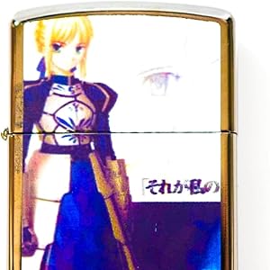 フェイト　セイバー　美少女　集合　オイルライター　zippo 風　BFZ6 フェイト セイバー 美少女 集合 オイルライター zippo 風 BFZ6