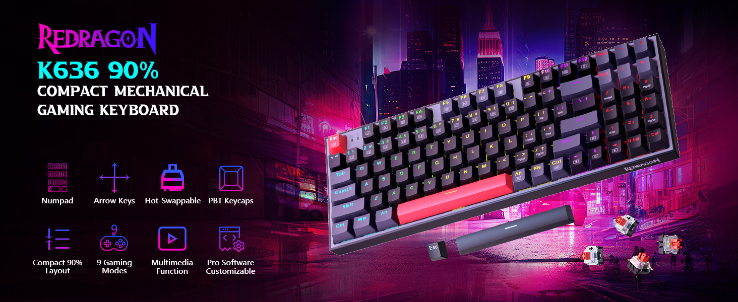 K636 GLR Mechanical Keyboard