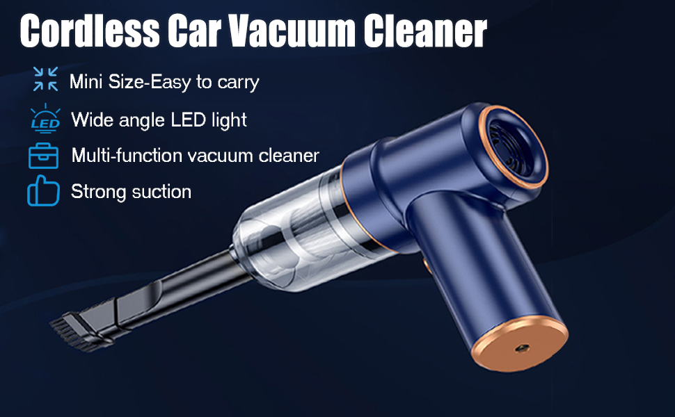 vokoroad Car Vacuum Cleaner Cordless,9000PA Powerful