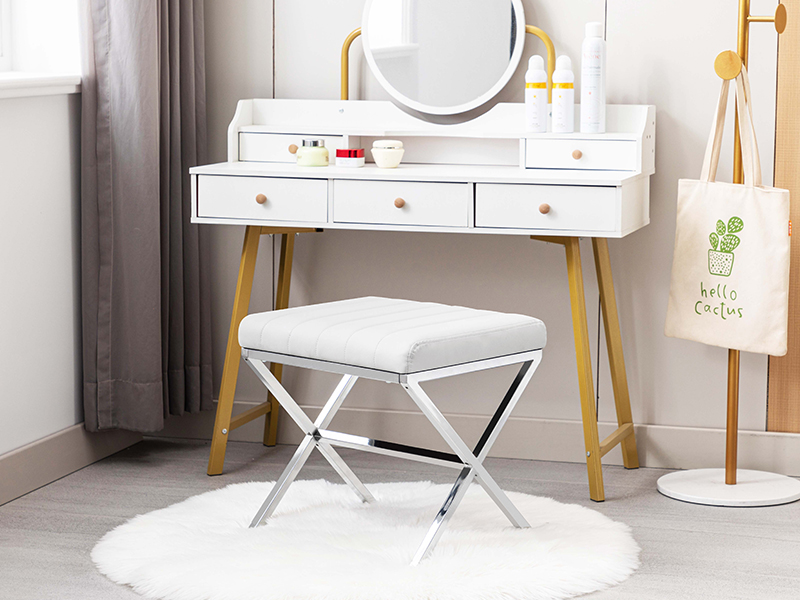 Rectangle Makeup Stool