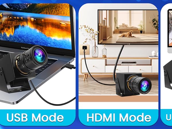 Amazon.com: ELP 4K 60fps USB3.0 Webcam - HDMI Output for TV