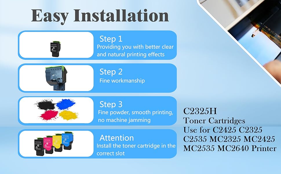 lexmark c2425 toner