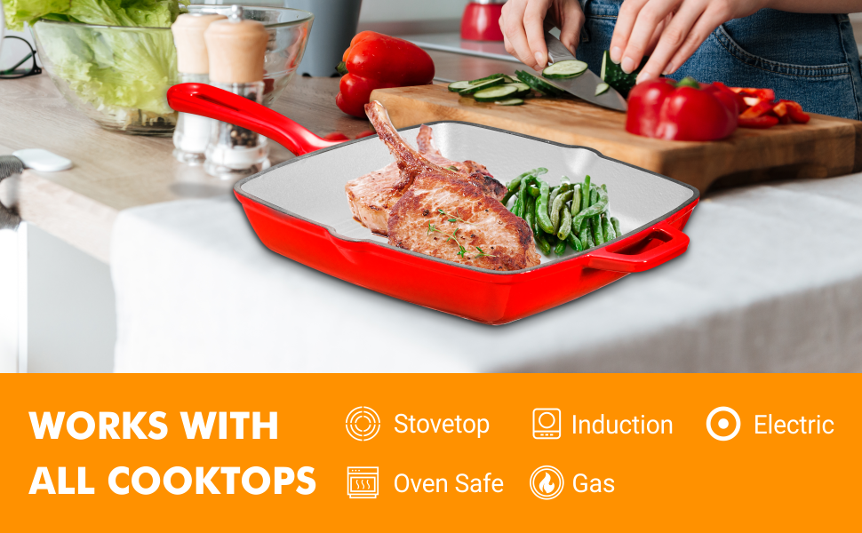 B08TVY39KM -bruntmor-enameled-cast-iron-square-skillet-grill-pan-footer-banner