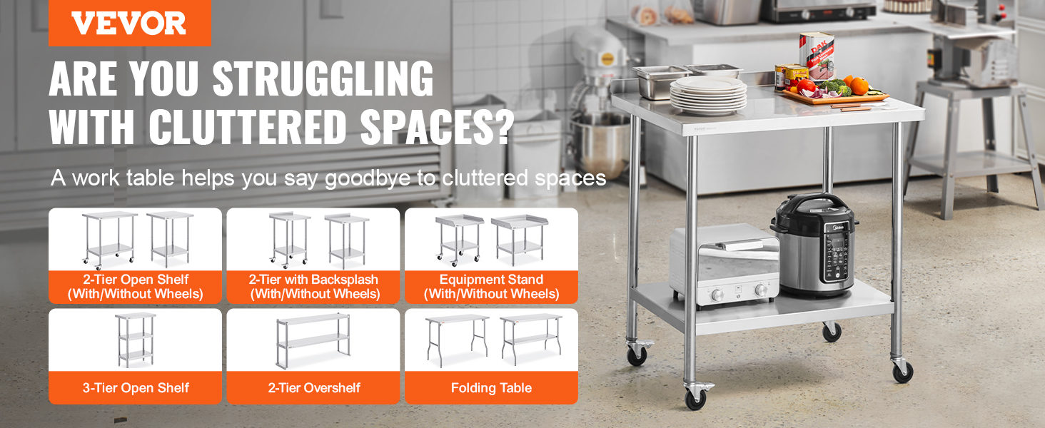 stainless steel table