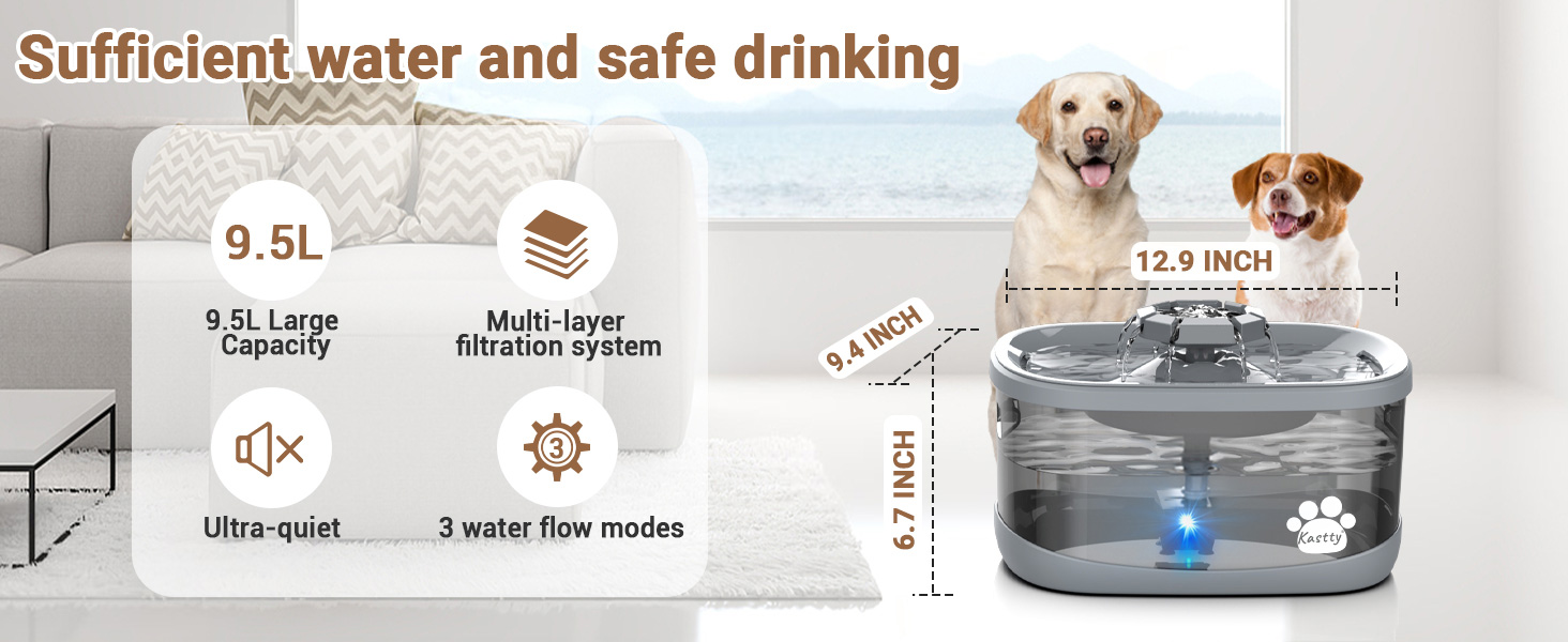 pet water fountain