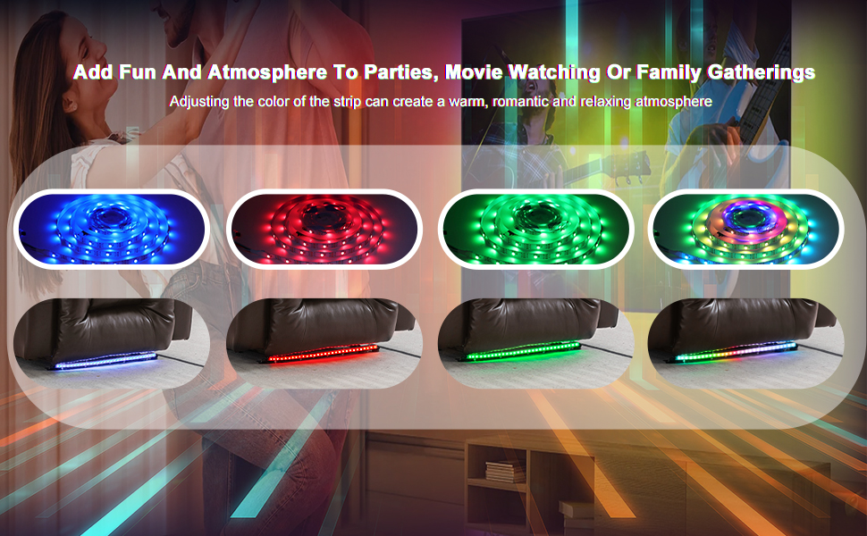 Elektrischer Fernsehsessel Relaxsessel mit Liegefunktion