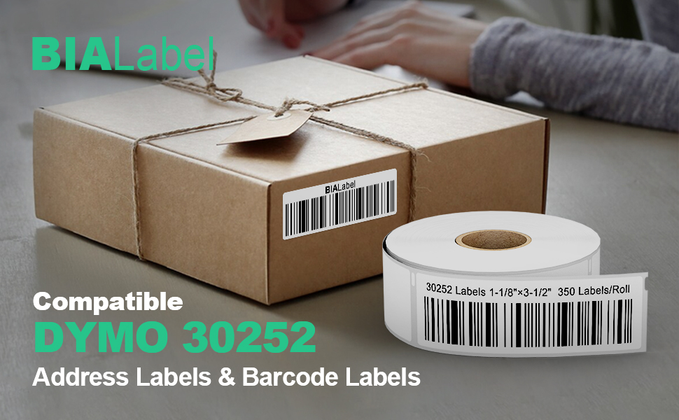 12 Rolls 11/8" x 31/2" Mailing Labels Replacement for