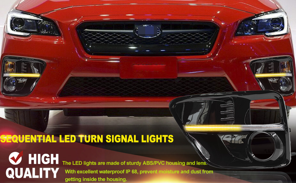 LED Daytime Running Lights for Subaru WRX / WRX STi 2015