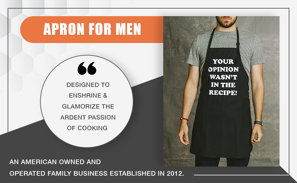 Adjustable Apron with Pockets , Cooking Baking