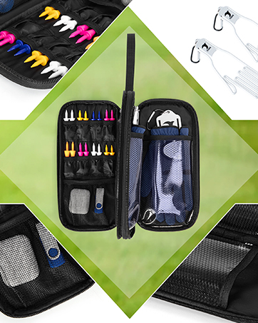 Amazon.com: GOBUROS Golf Glove Holder, Golf Glove Case with