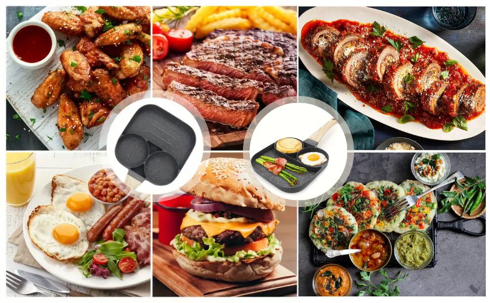 Nonstick Kadai Fry Ceramic Pan