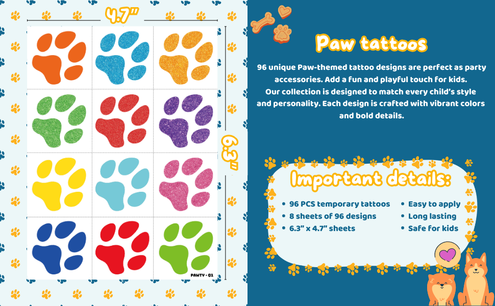 Paw Tattoos
