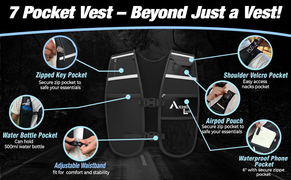 Running Vest Product Features