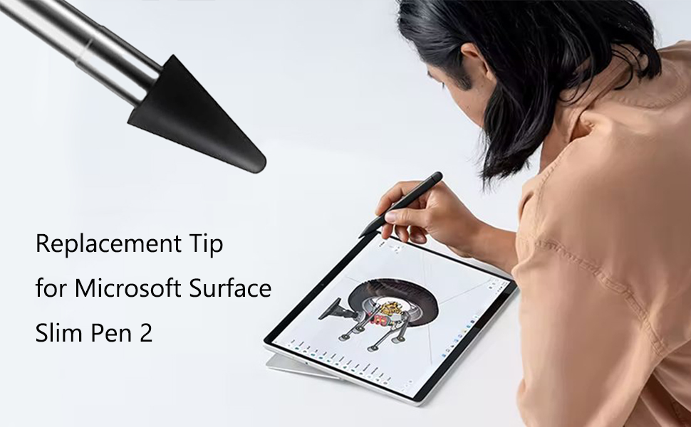 Microsoft Surface Slim Pen 2 黒 タッチペン Amazon.com: Slim Pen 2 for Microsoft Surface with 4096
