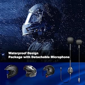 Fodsports FX6 Bluetooth for Motorcycle Helmets