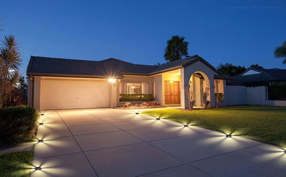 LEONLITE 6W Well Lights Landscape LED In Ground Outdoor